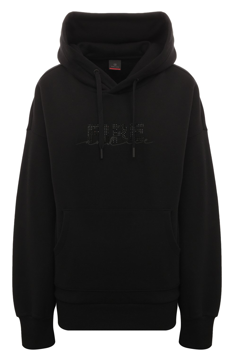 Хлопковое худи BOGNER FIRE+ICE черного цвета по цене 30200 руб., арт. 84857240, фото 1 Хлопковое худи BOGNER FIRE+ICE, арт. 84857240, фото 1