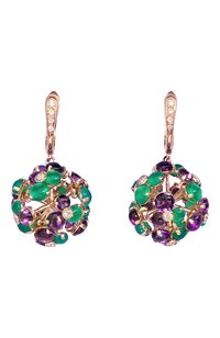 Серьги UTOPIA бесцветного цвета по цене 890500 руб., арт. JKO4RA, фото 1 Серьги UTOPIA, арт. JKO4RA, фото 1