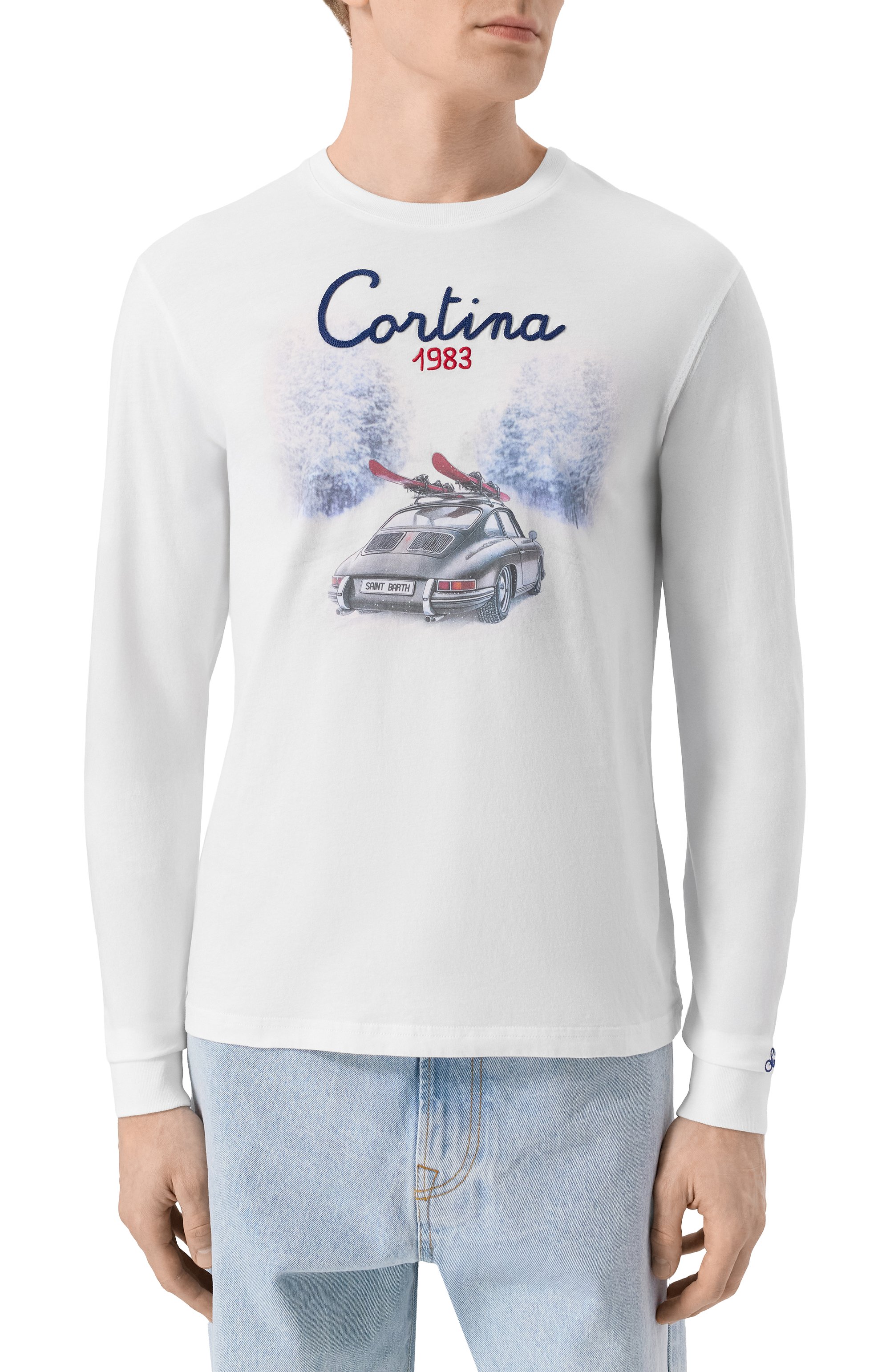 Хлопковый лонгслив MC2 SAINT BARTH, арт. LUT0006-00389I/LUT0N WARM, фото 3