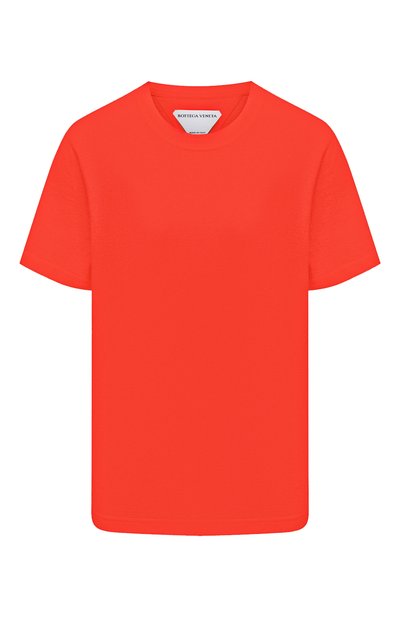 Женская хлопковая футболка BOTTEGA VENETA, арт. 649060/VF1U0