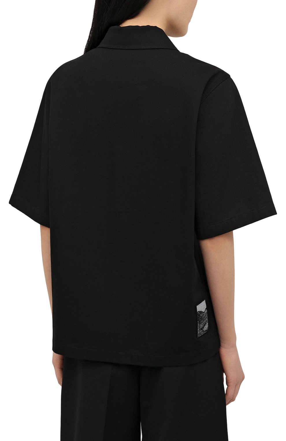 Хлопковая рубашка JIL SANDER, арт. JPPS600305-WS241900, фото 4