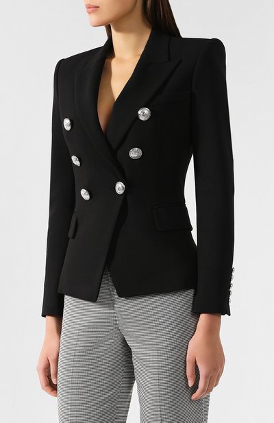 Шерстяной жакет BALMAIN, арт. RF17204/W022, фото 3