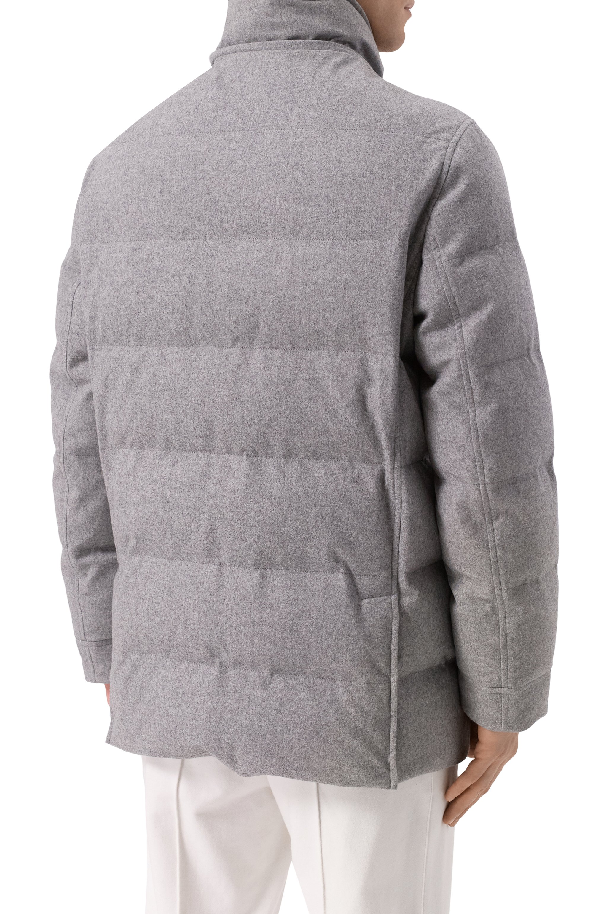 Шерстяной пуховик BRUNELLO CUCINELLI, арт. MM4631823, фото 8