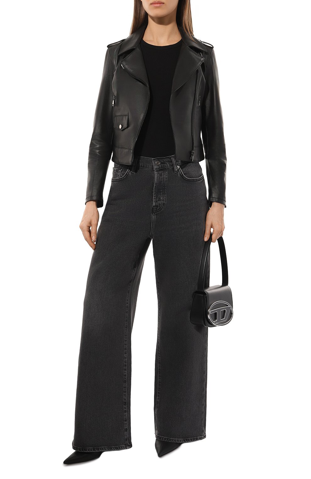 Кожаная куртка SIMONETTA RAVIZZA, арт. S04JA235L16/TS/001, фото 2