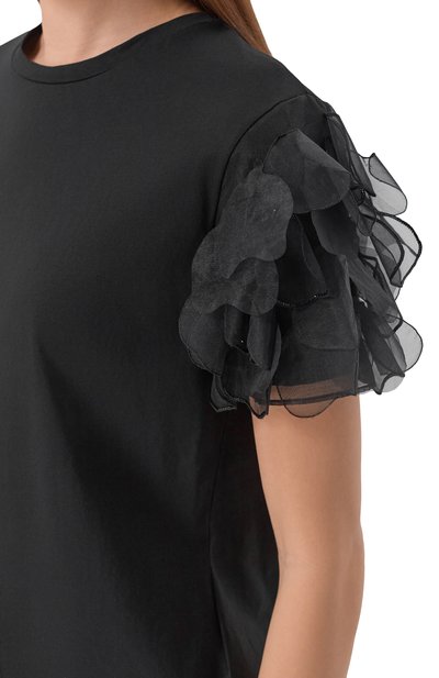 Хлопковый топ MAX MARA STUDIO, арт. MSEEDITTI, фото 5