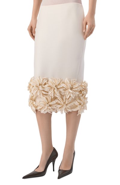 Юбка из шерсти и шелка BALENCIAGA, арт. 872882/TURD4, фото 3