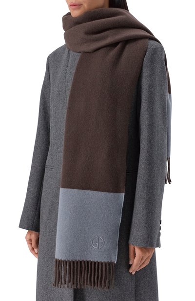 Кашемировый шарф GIORGIO ARMANI, арт. GW001927/AF19145, фото 2