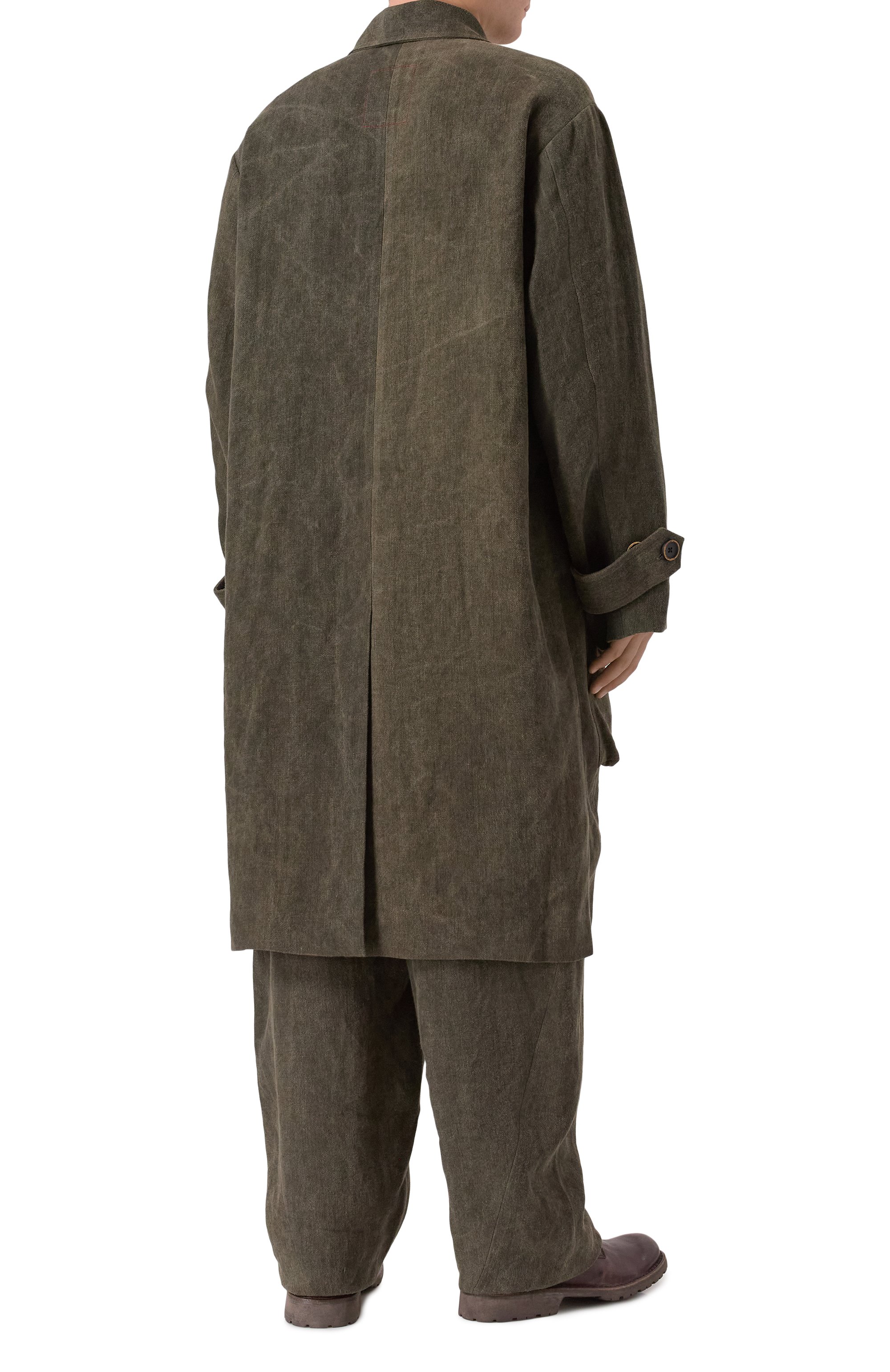 Льняное пальто UMA WANG, арт. UM8522, фото 4