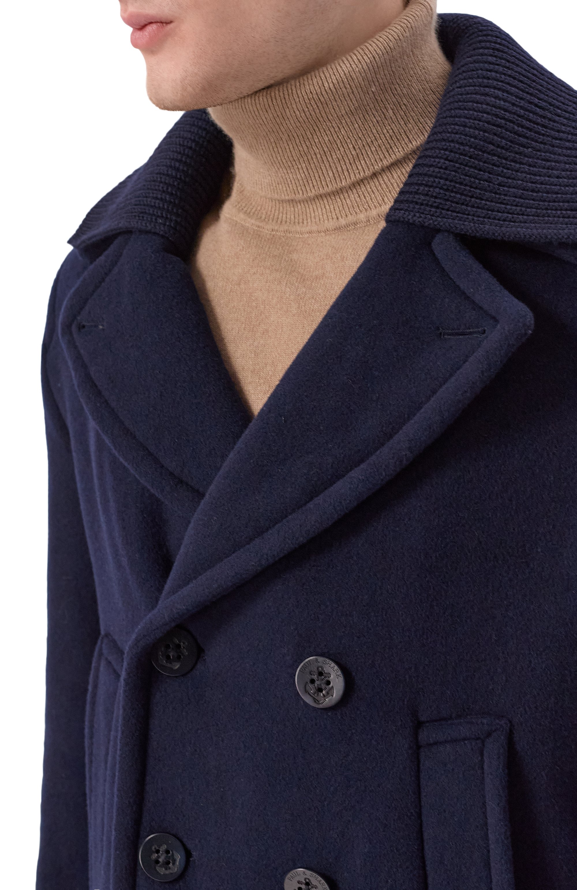 Пальто из шерсти и кашемира PAUL&SHARK, арт. 15312361, фото 5
