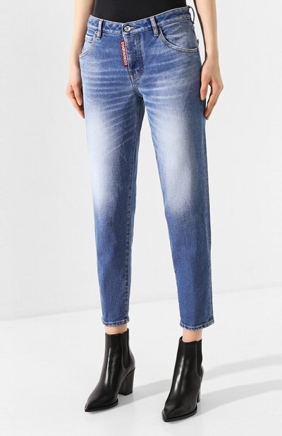 Джинсы DSQUARED2 синего цвета по цене 38250 руб., арт. S75LB0278/S30662, фото 3 Джинсы DSQUARED2, арт. S75LB0278/S30662, фото 3