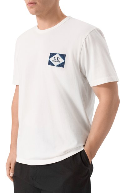 Хлопковая футболка C.P. COMPANY, арт. 20CMTS267A/110656W, фото 3
