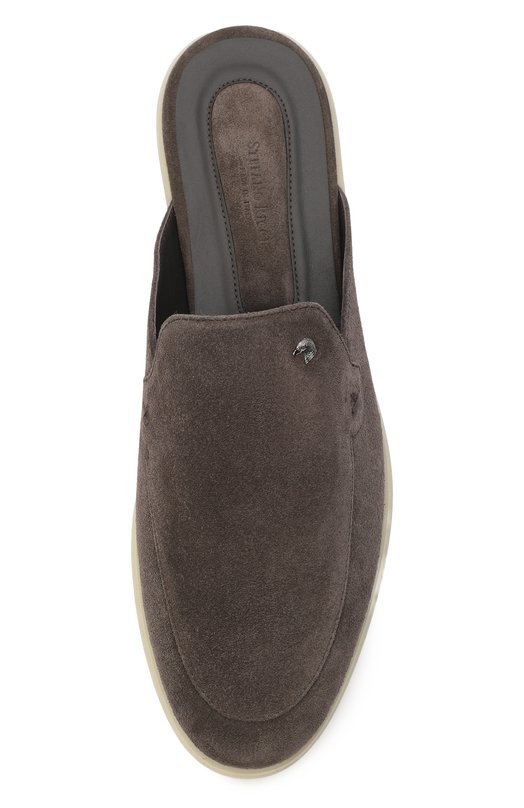 Замшевые сабо Stefano Ricci UC64_G2396/SDP Коричневый  UC64_G2396/SDP Фото 5