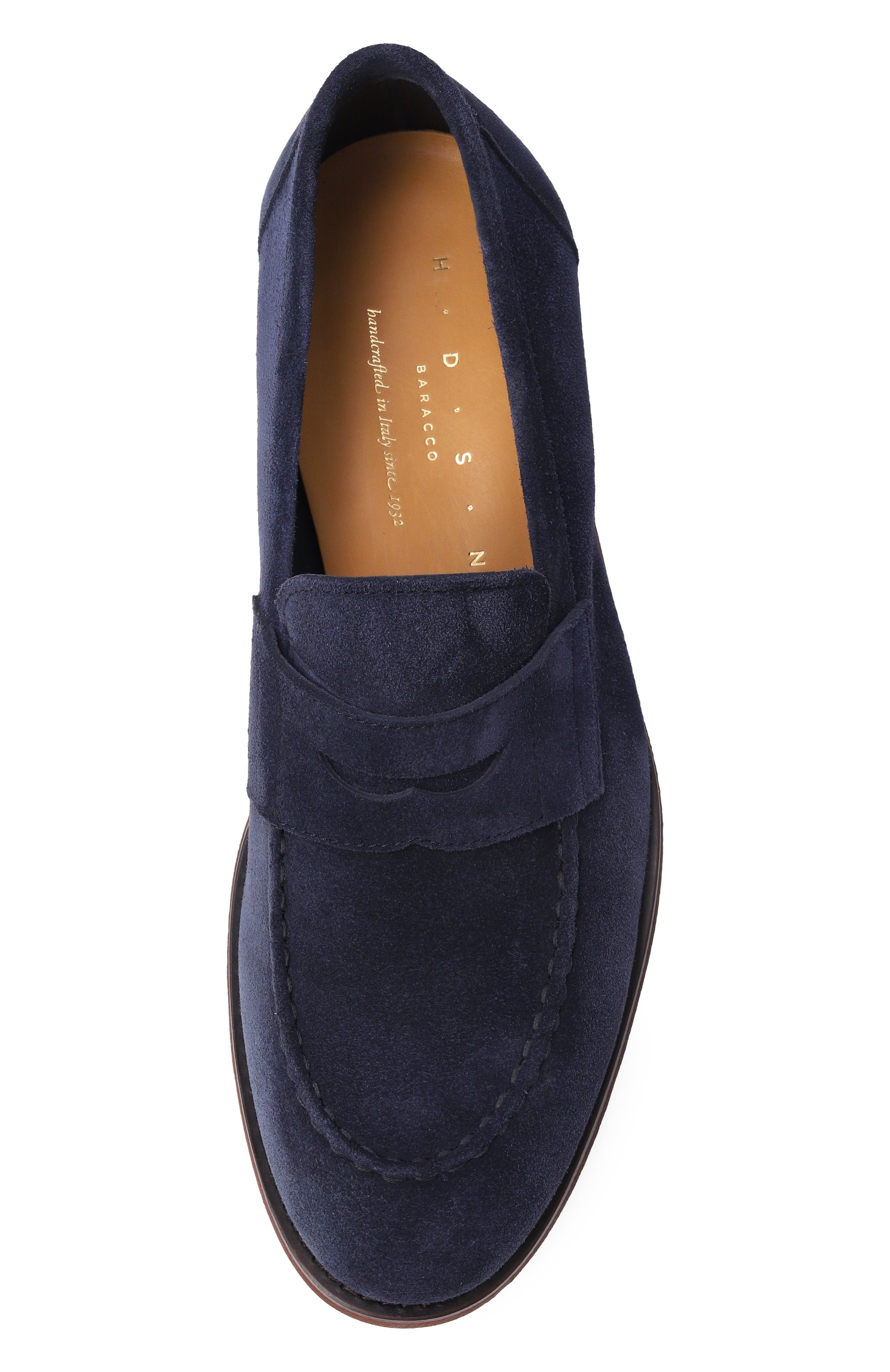 Замшевые пенни-лоферы H`D`S`N BARACCO, арт. 76402.K.1*/VIT. R0VESCIAT0, фото 6