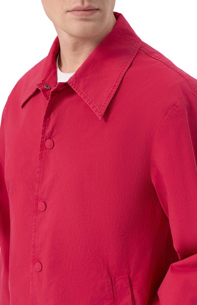 Хлопковая куртка-рубашка DRIES VAN NOTEN, арт. 020576/3321, фото 5