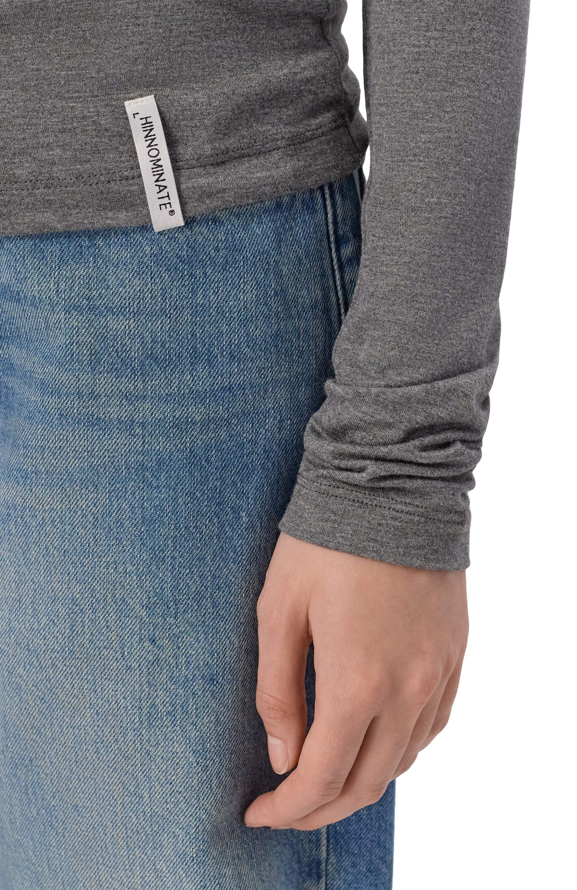 Лонгслив из вискозы HINNOMINATE, арт. HMABW02030, фото 5