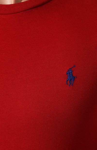 Хлопковая футболка POLO RALPH LAUREN, арт. 710671438, фото 5