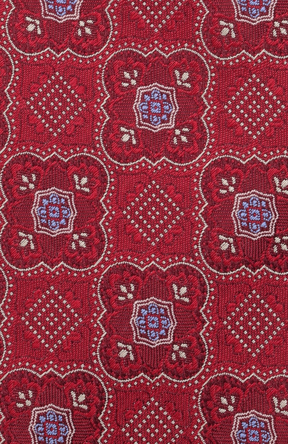 Шелковый галстук ETON красного цвета по цене 9285 руб., арт. A000 32545, фото 4 Шелковый галстук ETON, арт. A000 32545, фото 4