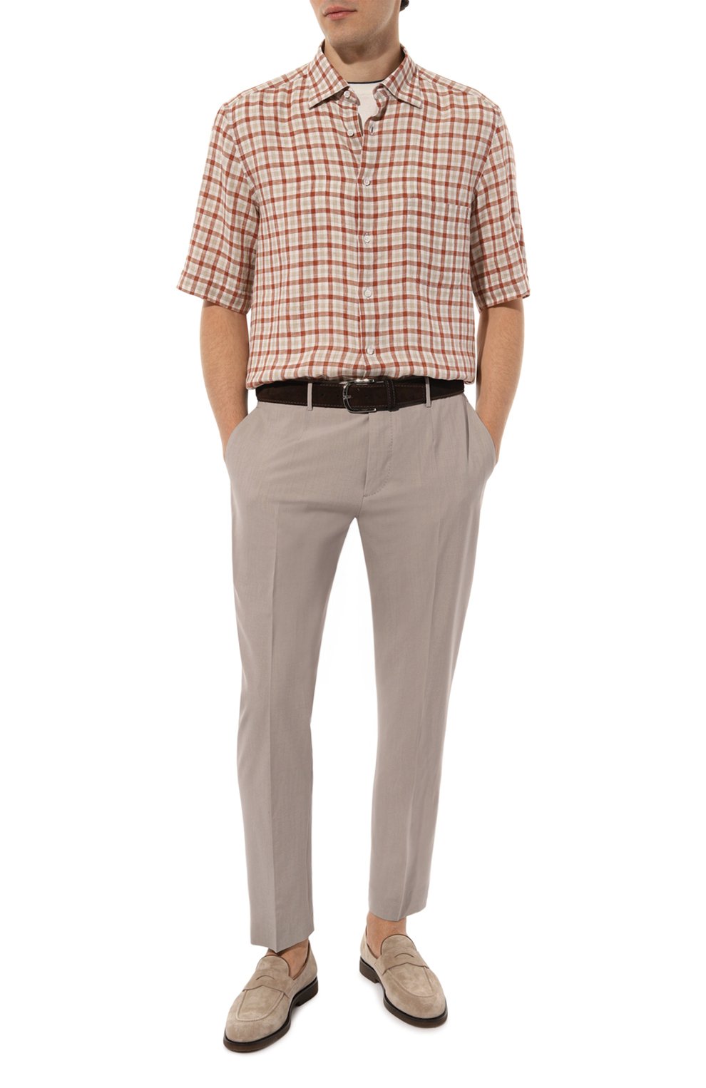 Льняная рубашка STEFANO RICCI разноцветного цвета по цене 86250 руб., арт. MC007469/LX2716, фото 2 Льняная рубашка STEFANO RICCI, арт. MC007469/LX2716, фото 2