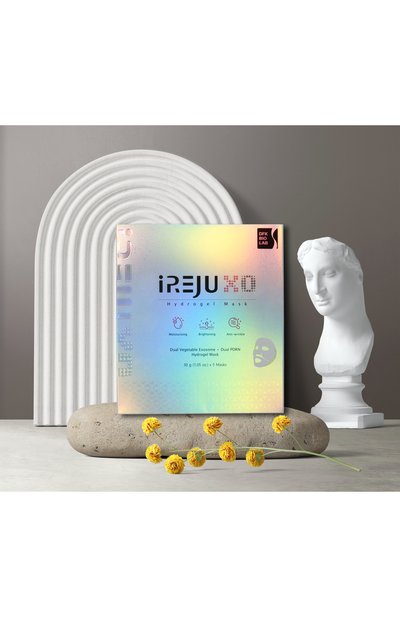 Ревитализирующая гидрогелевая маска с экзосомами и pdrn (5x30g) IREJU XO, арт. 8800188200238, фото 5