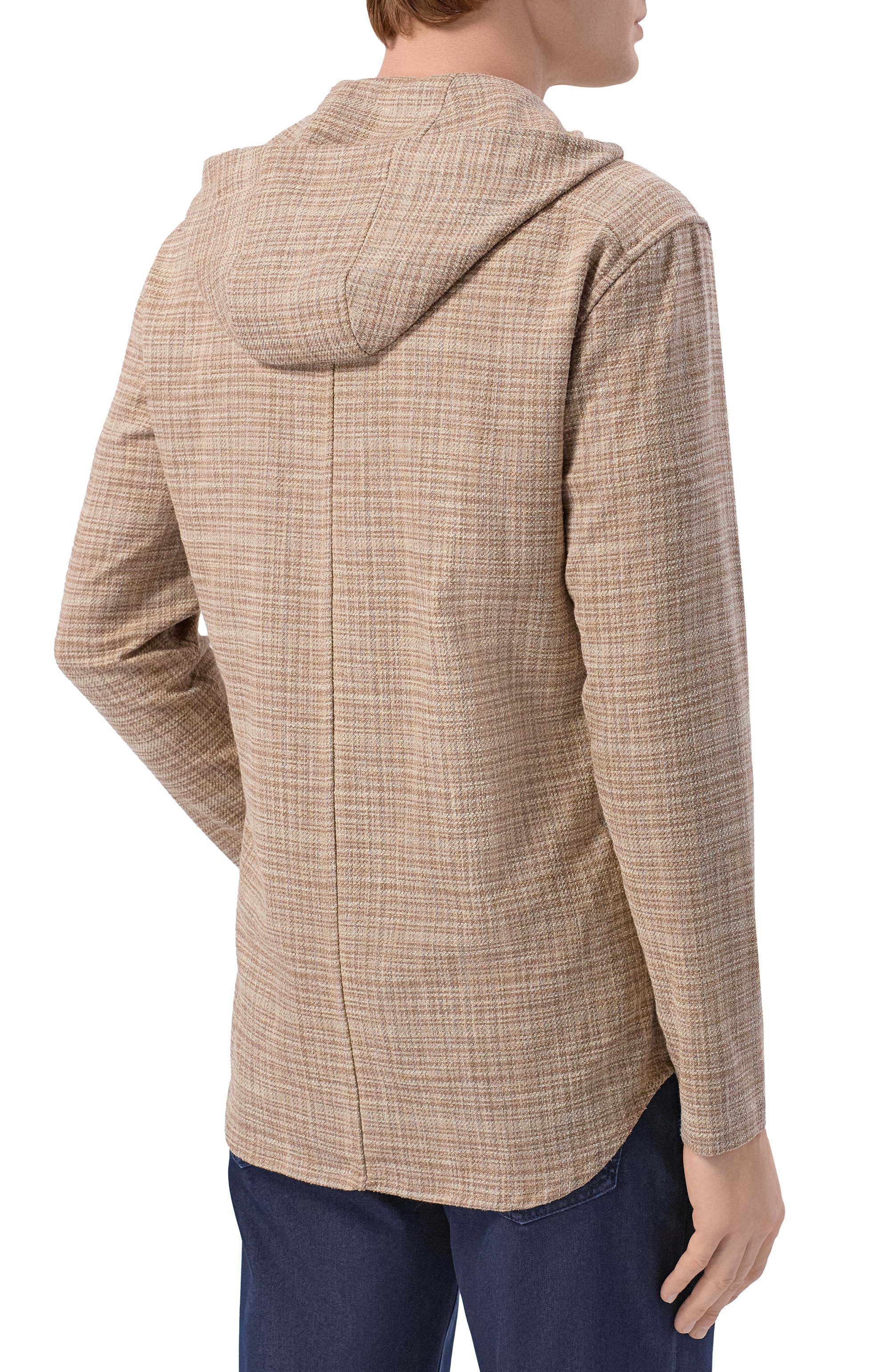 Рубашка из шерсти и шелка KITON, арт. UMCPETEK0617E18, фото 4