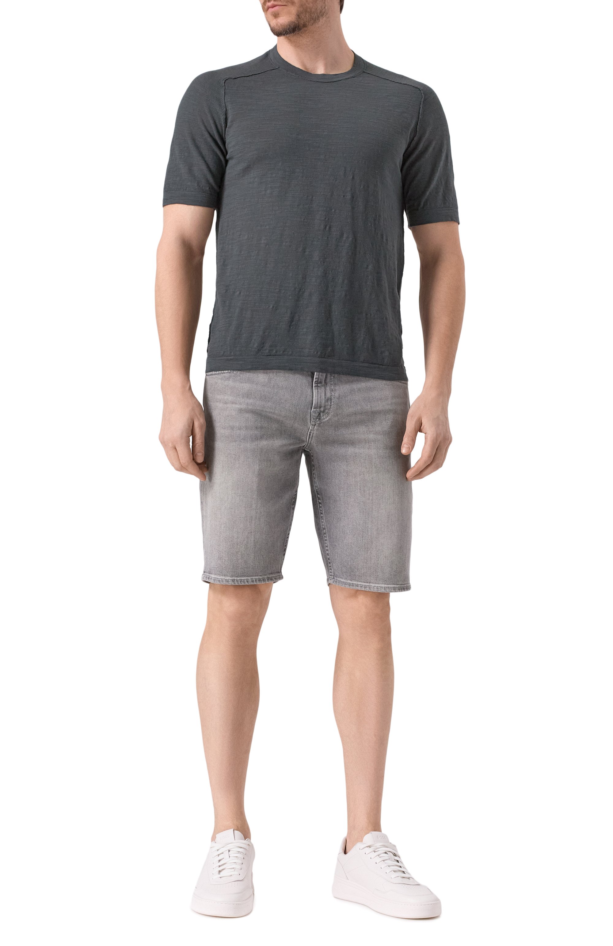 Футболка из хлопка и льна TRANSIT, арт. CFUTRZ8431, фото 2