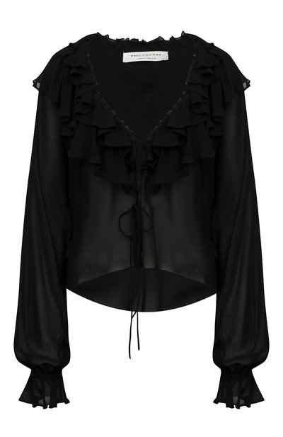 Женская блузка из вискозы PHILOSOPHY DI LORENZO SERAFINI, арт. A0201/7117