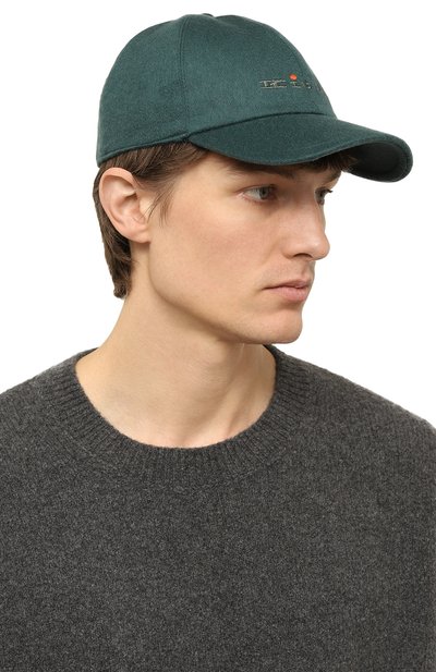 Кашемировая бейсболка KITON, арт. UCAPP06X0229B, фото 2