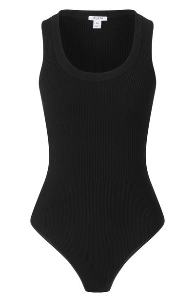 Женское боди из вискозы ALAIA, арт. AA9B0353K017A