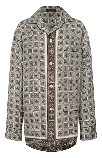 Женская шелковая рубашка LORO PIANA, арт. FAP8299