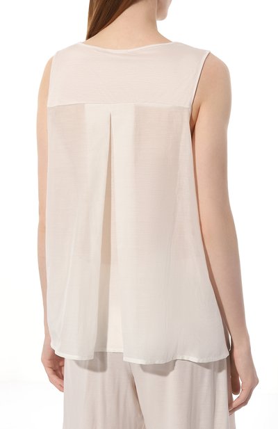 Пижама HANRO кремового цвета по цене 26090 руб., арт. 078995., фото 4 Пижама HANRO, арт. 078995., фото 4