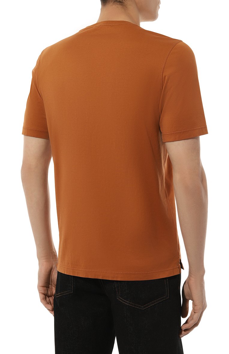 Хлопковая футболка ANDREA CAMPAGNA, арт. 60136/66501, фото 4