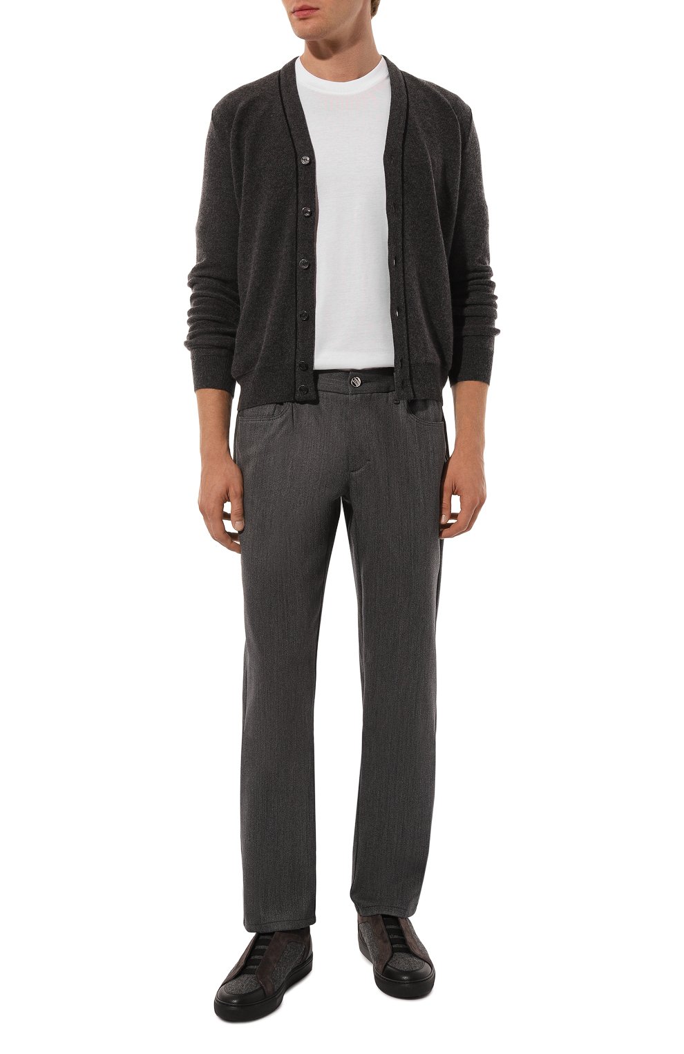 Хлопковая футболка KITON, арт. UMM055504, фото 2