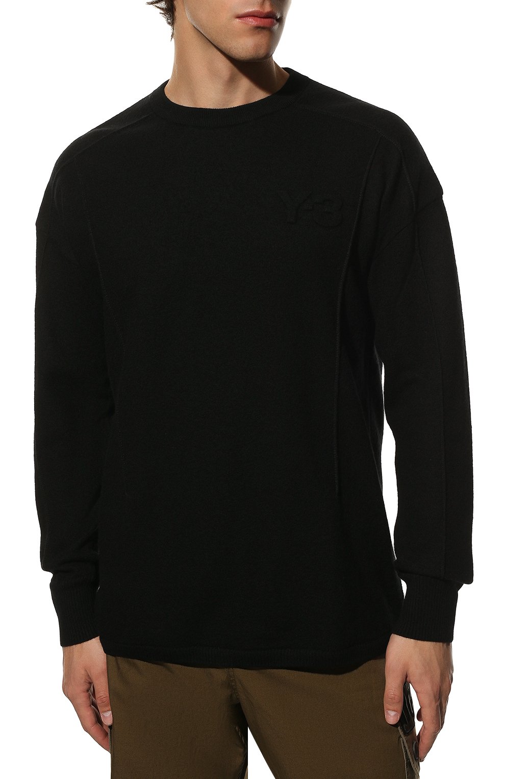 Шерстяной свитер Y-3, арт. HB2783, фото 3