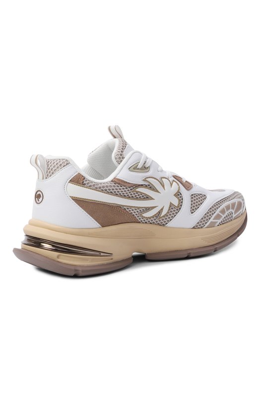 Кроссовки Palm Runner Palm Angels PMIA10TS26LEA001 Бежевый  PMIA10TS26LEA001 Фото 4