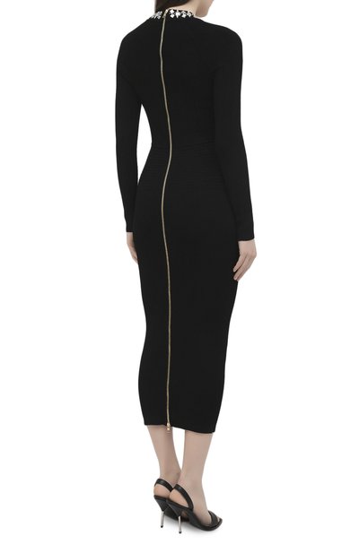 Платье из вискозы BALMAIN, арт. VF16644/K239, фото 4