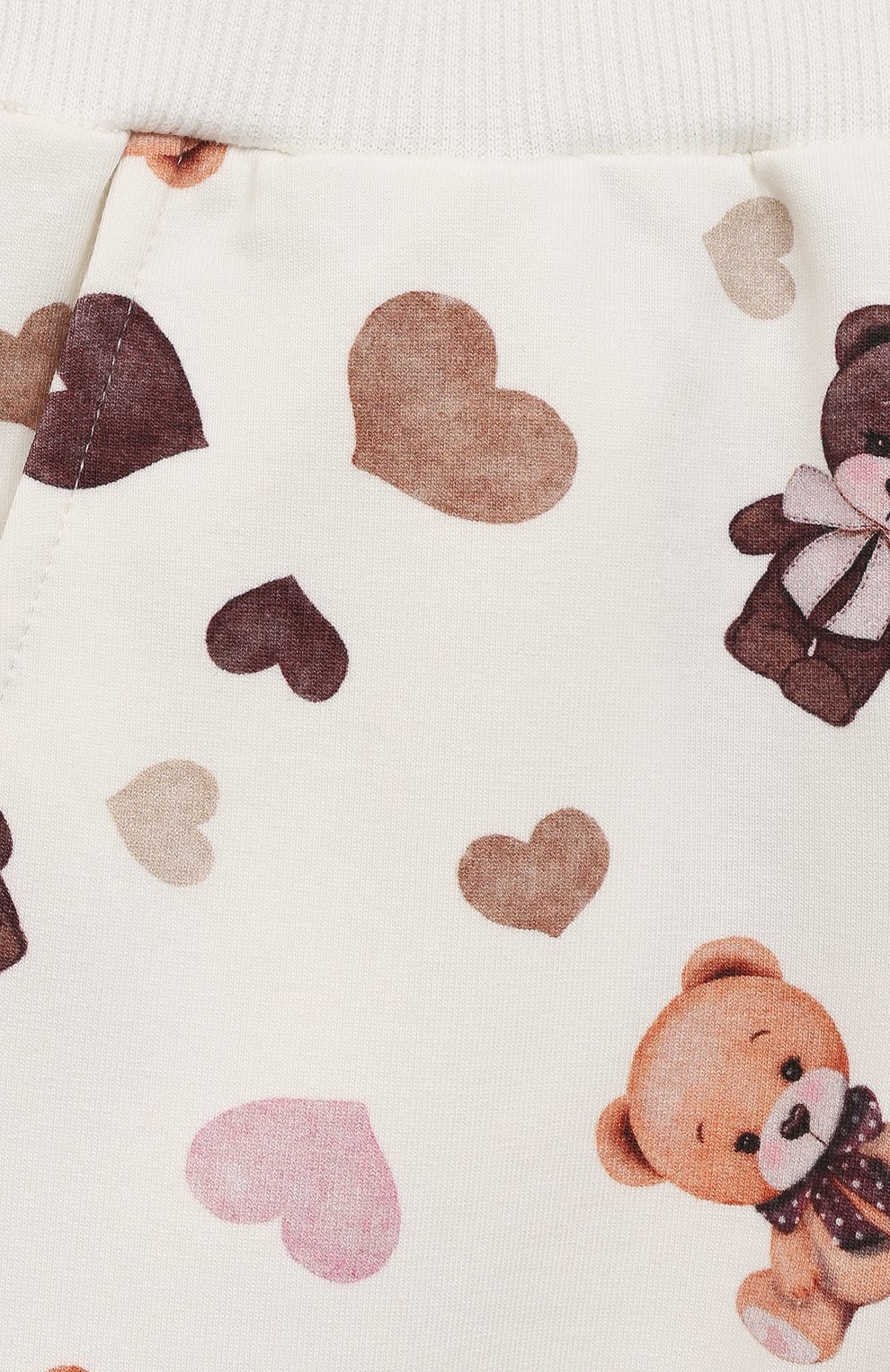 Хлопковые джоггеры MONNALISA, арт. 39B408, фото 3