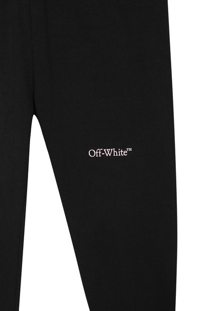 Хлопковые легинсы OFF-WHITE, арт. 0GCD001S26JER001_001, фото 3