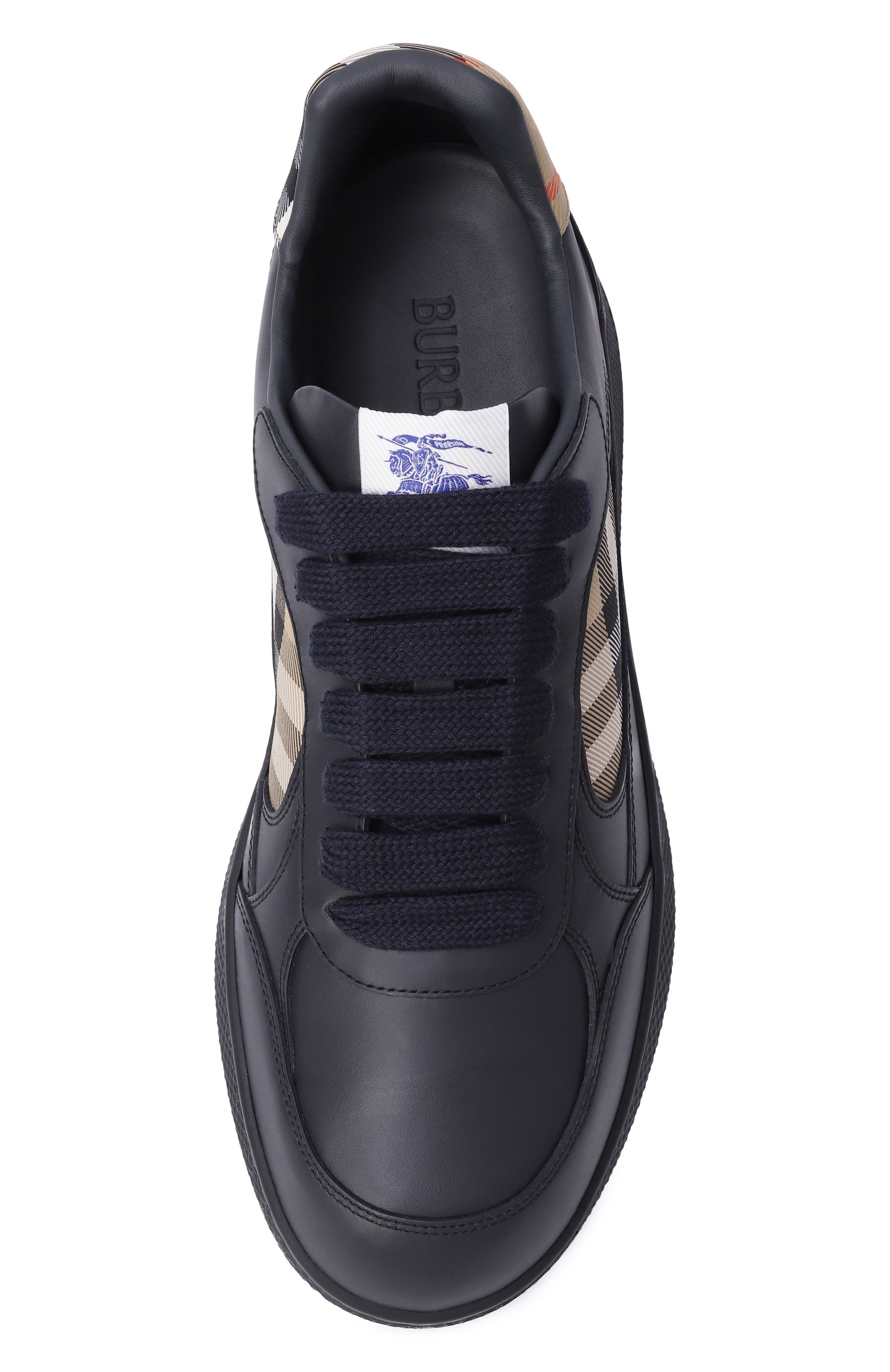 Комбинированные кеды terrace BURBERRY, арт. 8110338, фото 6