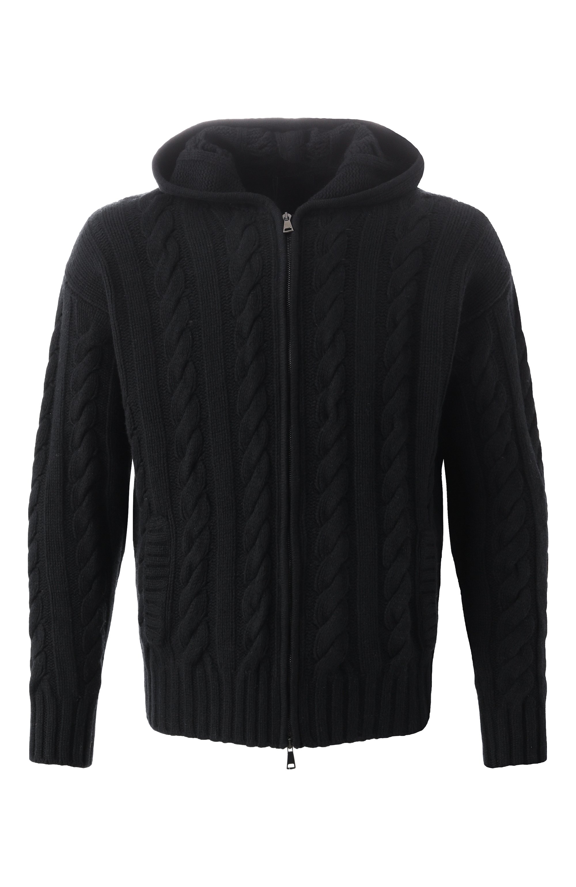 Кардиган из шерсти и кашемира MVST черного цвета по цене 291500 руб., арт. MUM15, фото 1 Кардиган из шерсти и кашемира MVST, арт. MUM15, фото 1