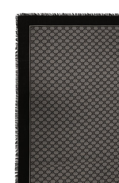 Шерстяная шаль GUCCI, арт. 777039/3GAMX, фото 4