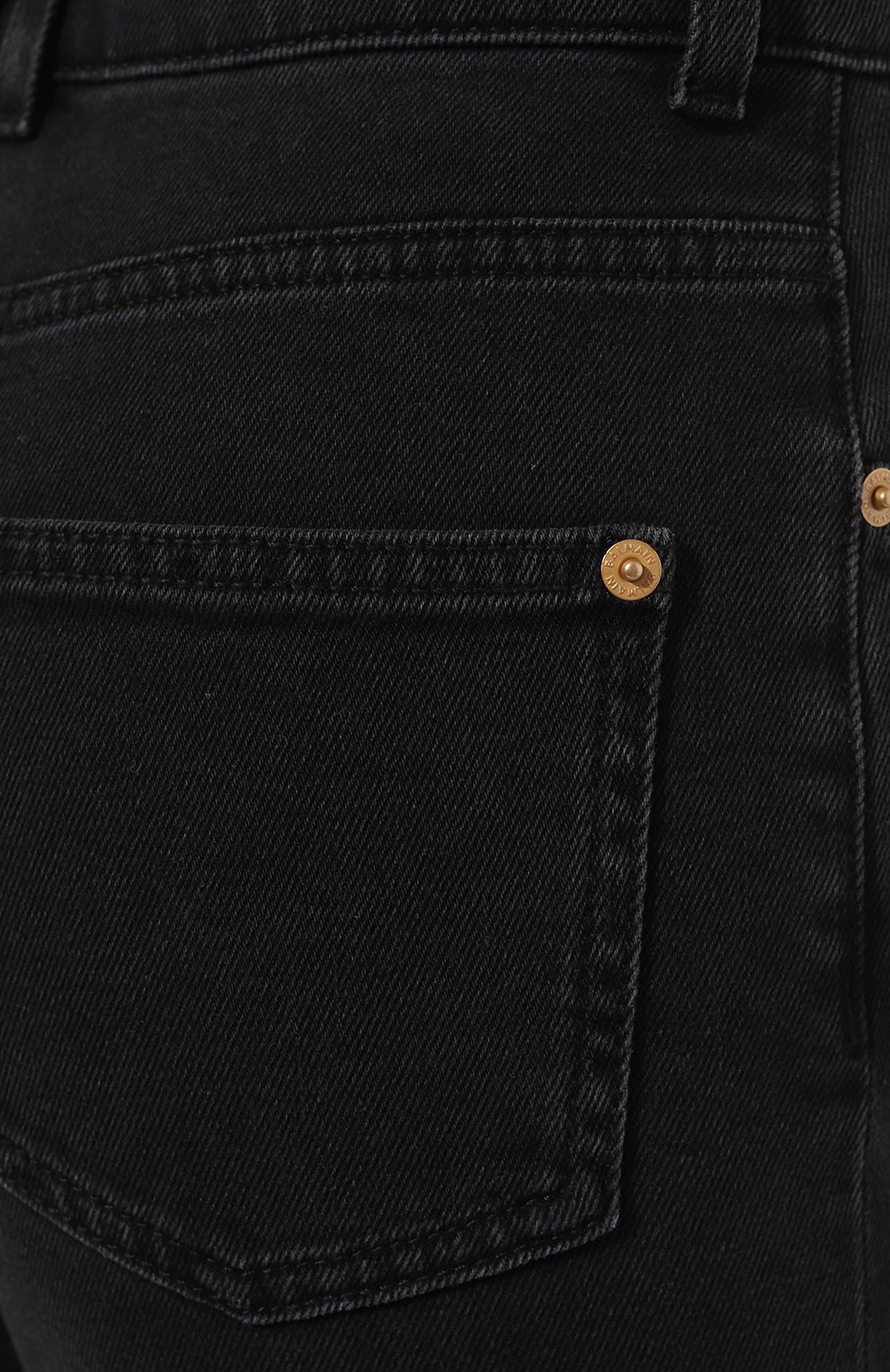 Джинсы BALMAIN черного цвета по цене 72100 руб., арт. CF1MG007/DB67, фото 5 Джинсы BALMAIN, арт. CF1MG007/DB67, фото 5