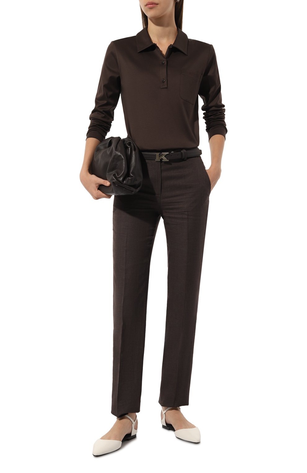 Хлопковое поло KITON, арт. D58440H0805121, фото 2