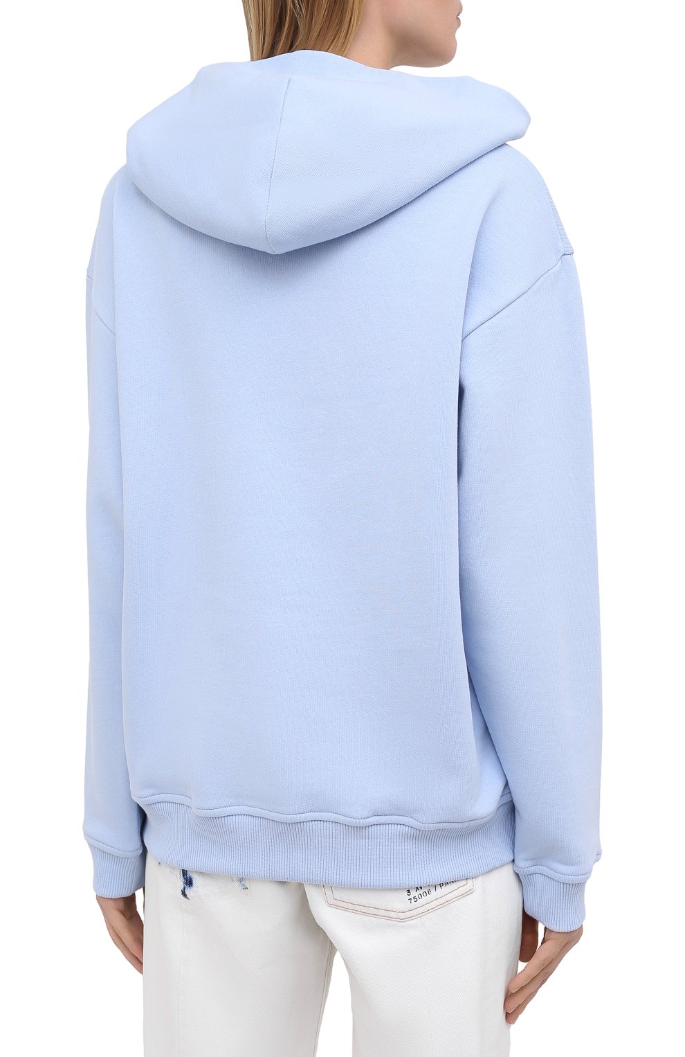 Хлопковое худи GIVENCHY голубого цвета по цене 79100 руб., арт. BWJ01C3Z3W, фото 4 Хлопковое худи GIVENCHY, арт. BWJ01C3Z3W, фото 4