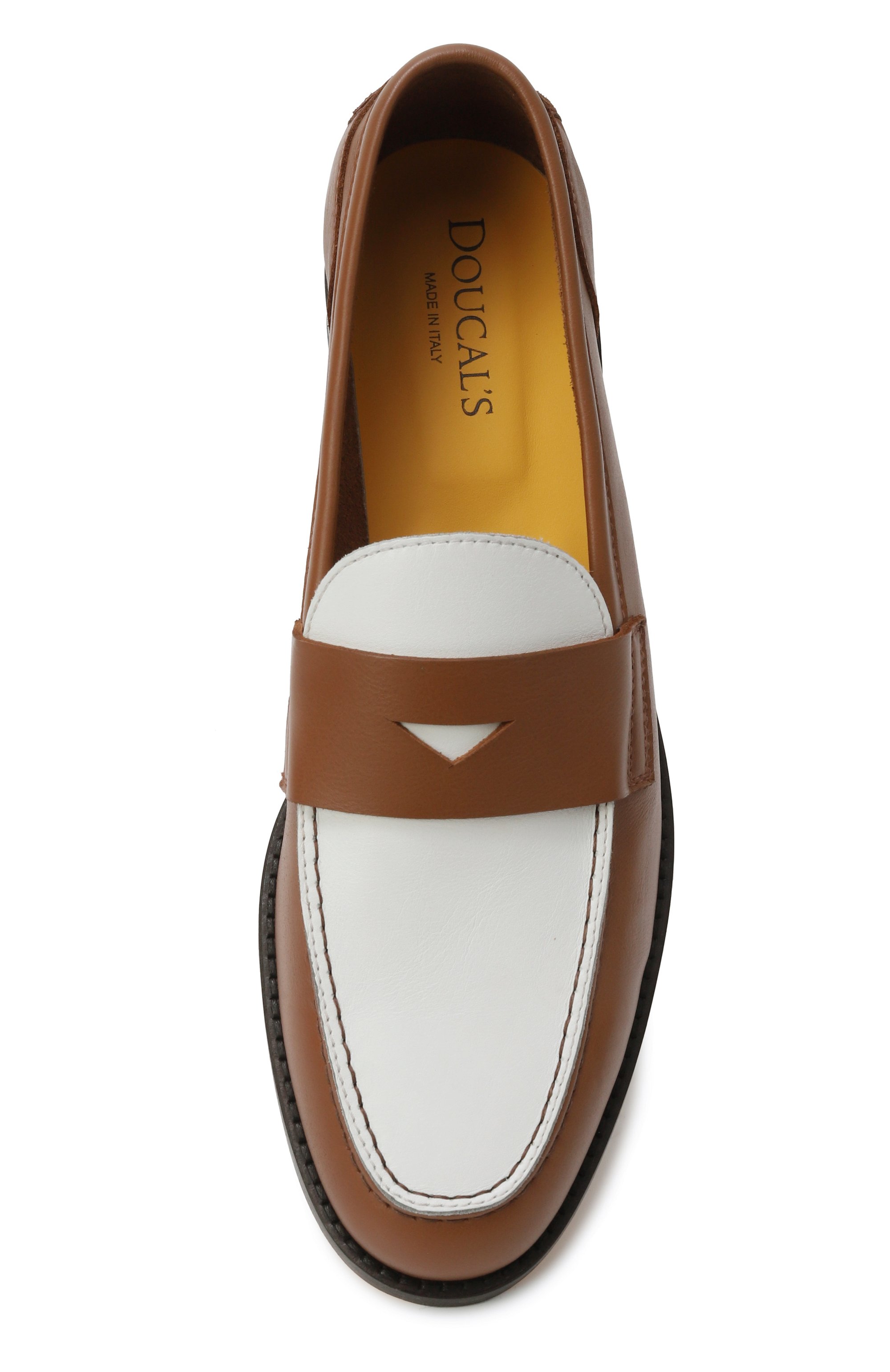 Кожаные пенни-лоферы DOUCAL'S, арт. DD8796ALAIPY708, фото 6