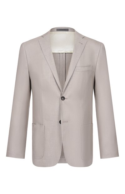 Мужской пиджак из шелка и шерсти CORNELIANI, арт. 27X002/2718288