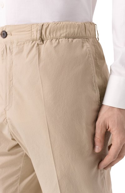 Хлопковые брюки PAUL&SHARK, арт. 25414024, фото 5