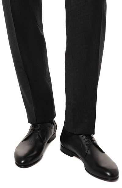 Кожаные дерби W.GIBBS, арт. 7094001/CERV0 VACCHETTA, фото 3