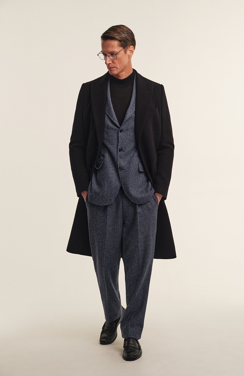 Кожаные пенни-лоферы quentin SANTONI, арт. MCQG18963JI6SLE1, фото 7