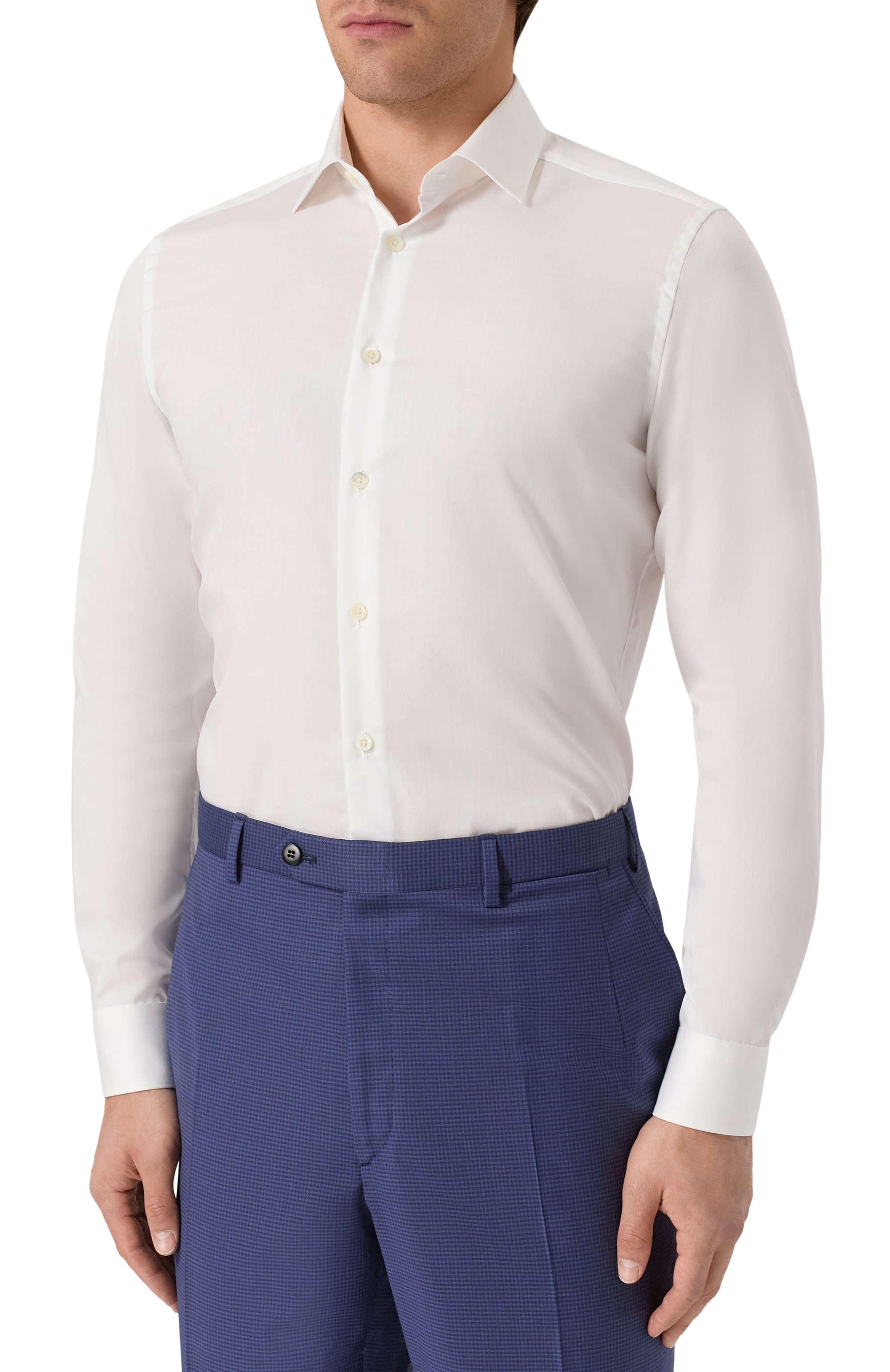 Хлопковая сорочка CORNELIANI, арт. 26P010-2611409, фото 3