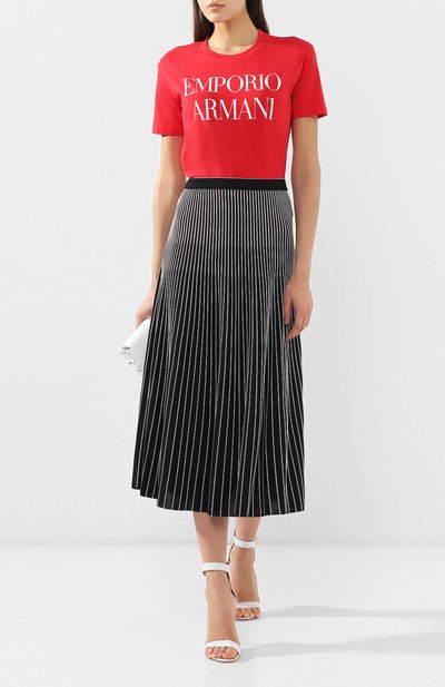 Хлопковая футболка EMPORIO ARMANI, арт. 3G2T69/2J07Z, фото 2